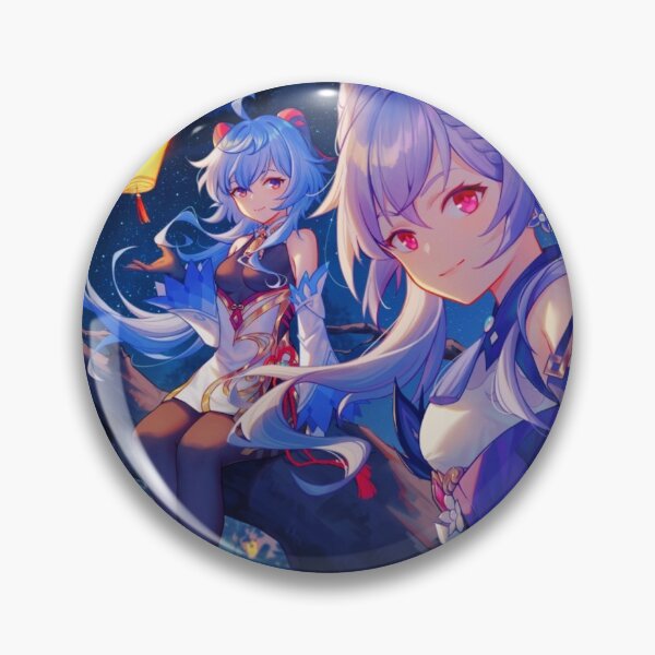 Item preview, Ganyu & Keqing | Genshin Impact designed and sold by Reigill.