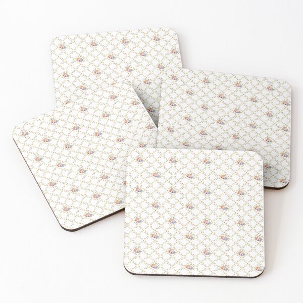 Item preview, Amy's Watercolor Artist Palette - Rose Pattern on White designed and sold by Some Little Good.