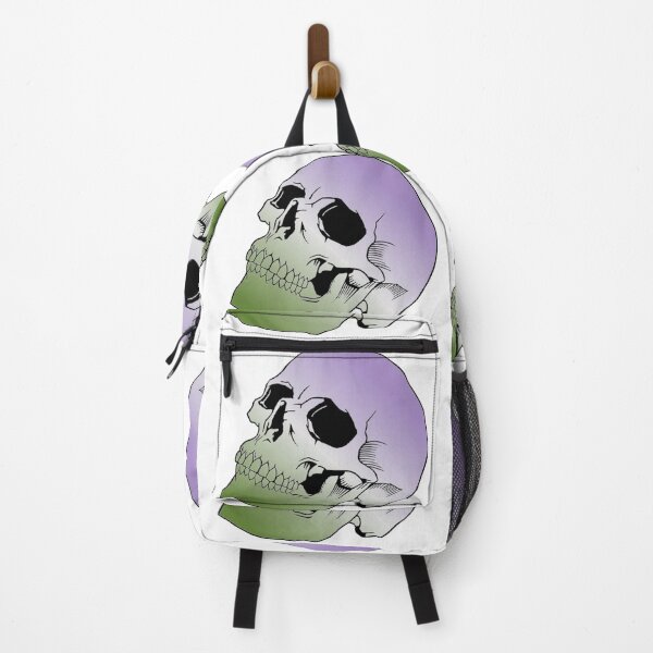Item preview, Genderqueer Pride Skull designed and sold by failephant-art.