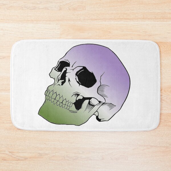 Item preview, Genderqueer Pride Skull designed and sold by failephant-art.