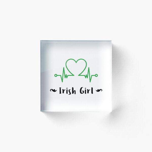 Item preview, Irish Girl, Cheerful Irish, Happy St Patrick's Day  designed and sold by B-Ana.