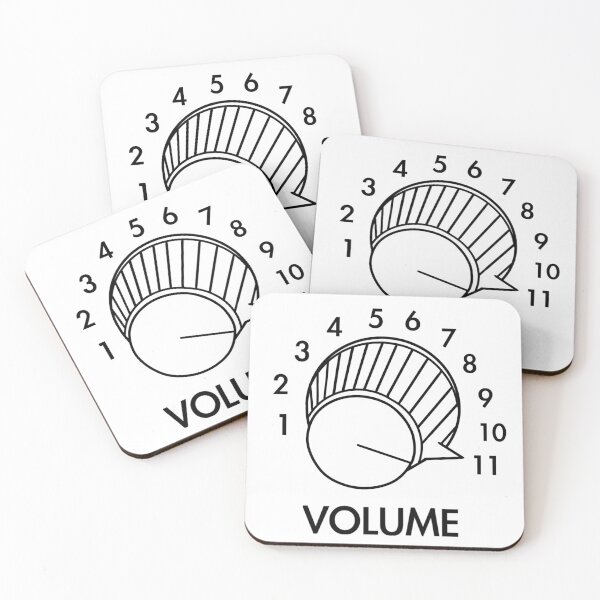 Item preview, Volume Knob Up To 11 Funny Guitar Musician T-Shirt Gift Rock Heavy Metal  designed and sold by blueversion.