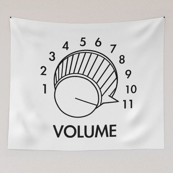 Item preview, Volume Knob Up To 11 Funny Guitar Musician T-Shirt Gift Rock Heavy Metal  designed and sold by blueversion.