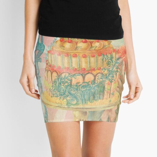 Let Them Eat Cake Mini Skirt