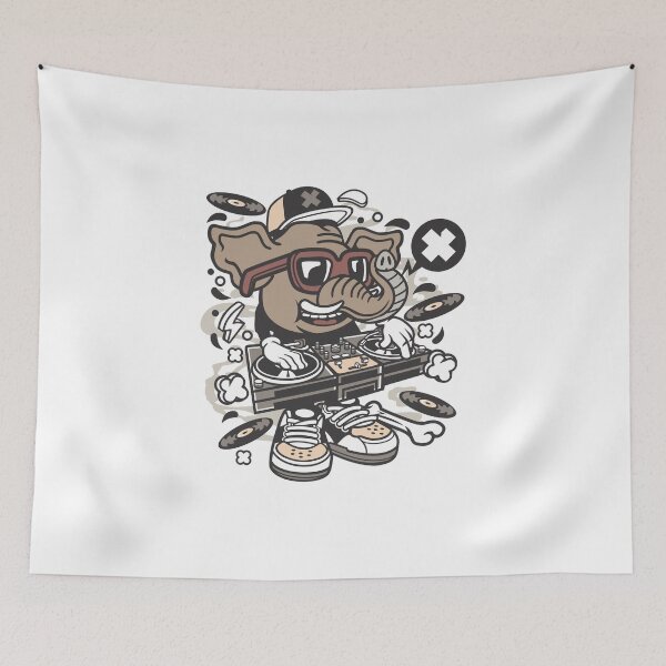 Item preview, Dj Elephant designed and sold by obviouslogic.