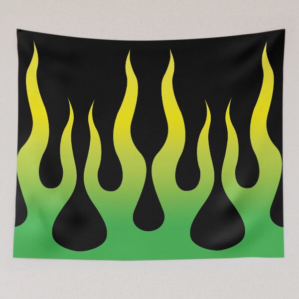 Item preview, FLAMES - LEMON n LIME designed and sold by deathtunejdm.