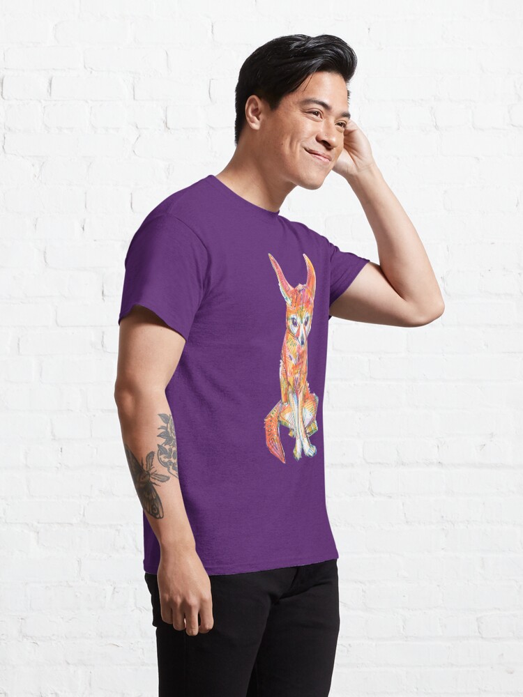 Alternate view of Fennec Fox Drawing - 2016 Classic T-Shirt