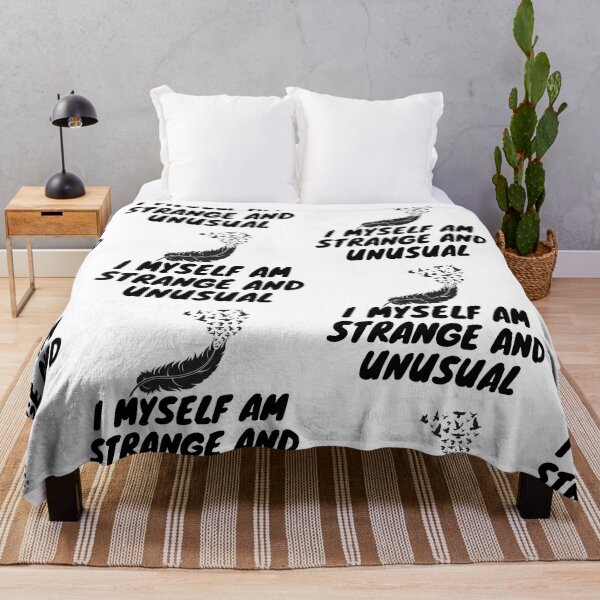Item preview, I Myself Am Strange And Unusual designed and sold by WorldPrintTees.