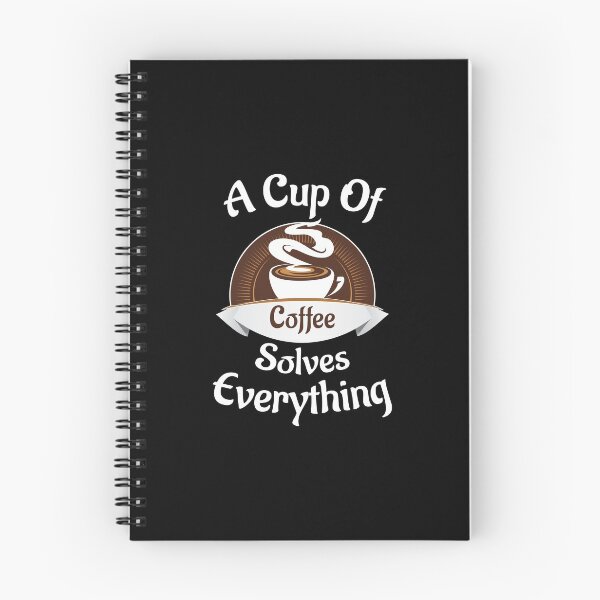 Item preview, A cup of coffee solves everything gift idea designed and sold by Beinfashion.