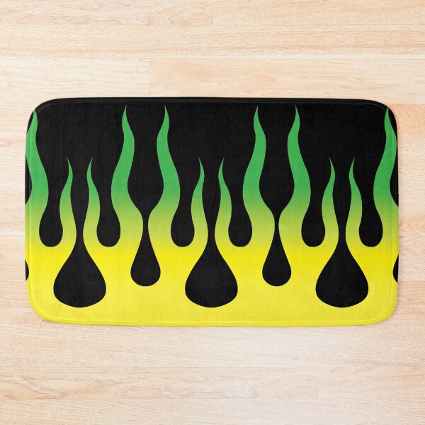 Item preview, FLAMES - LEMON n LIME - INVERTED designed and sold by deathtunejdm.