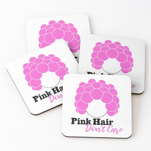 Item preview, Pink Hair - Don't Care - Big designed and sold by beegurl13.