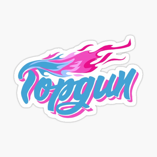 Topgun Allstars Double O Sticker For Sale By Pcheer7 Redbubble   St,small,507x507 Pad,600x600,f8f8f8 