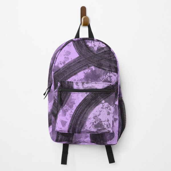 Item preview, Purple Black ,Textured Paint Stroke, Brush Line and paint splatter designed and sold by SamMadeGoodies.