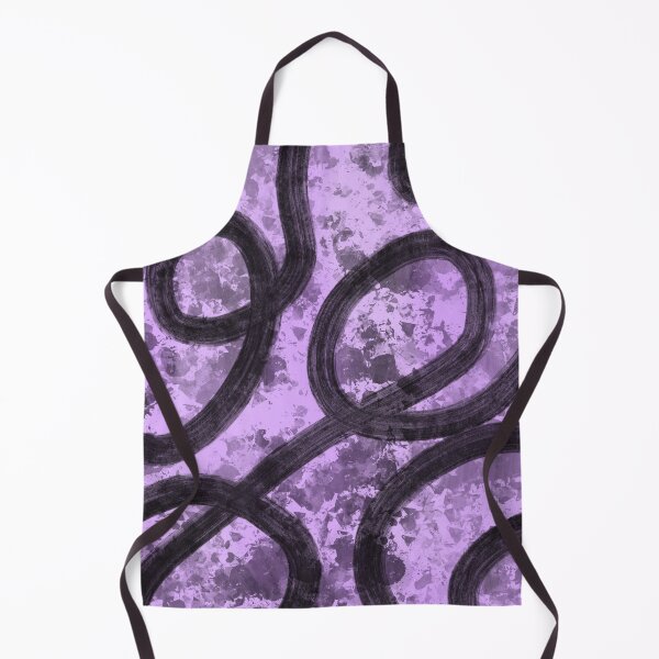 Item preview, Purple Black ,Textured Paint Stroke, Brush Line and paint splatter designed and sold by SamMadeGoodies.