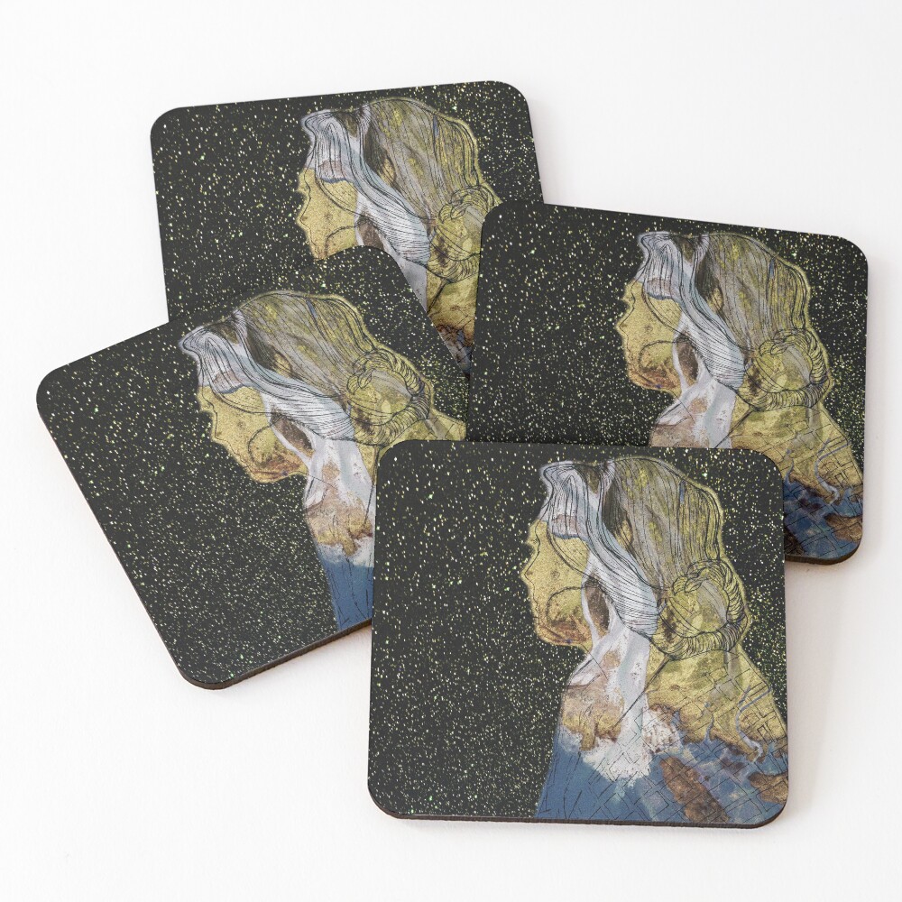 Item preview, Coasters (Set of 4) designed and sold by Elaine-Ellis.