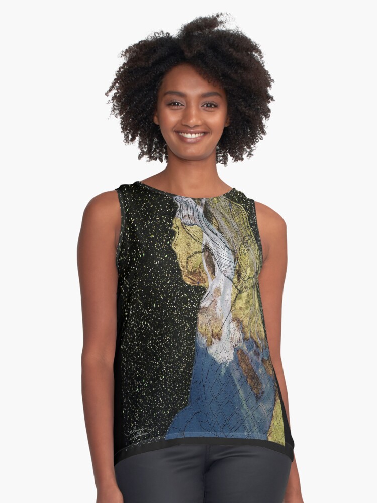 Item preview, Sleeveless Top designed and sold by Elaine-Ellis.