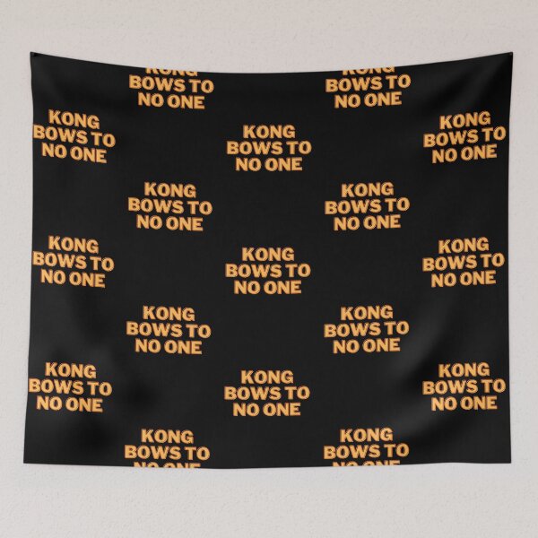 Item preview, Kong Bows To No One designed and sold by ClearThoughts.
