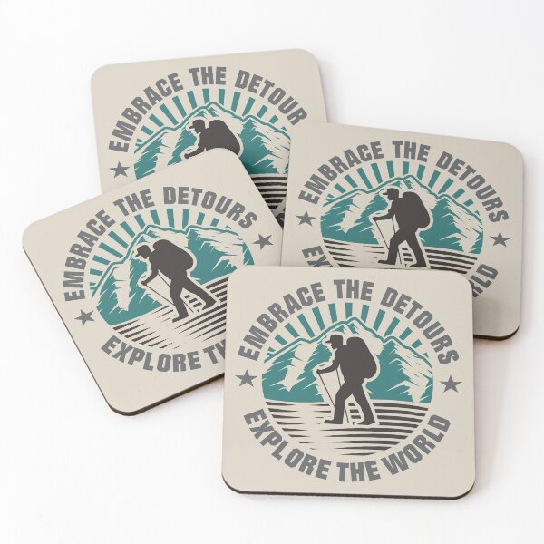 Item preview, Adventure Explore The World Embrace Detours designed and sold by SportsT-Shirts.