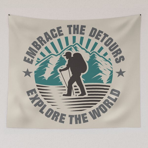 Item preview, Adventure Explore The World Embrace Detours designed and sold by SportsT-Shirts.