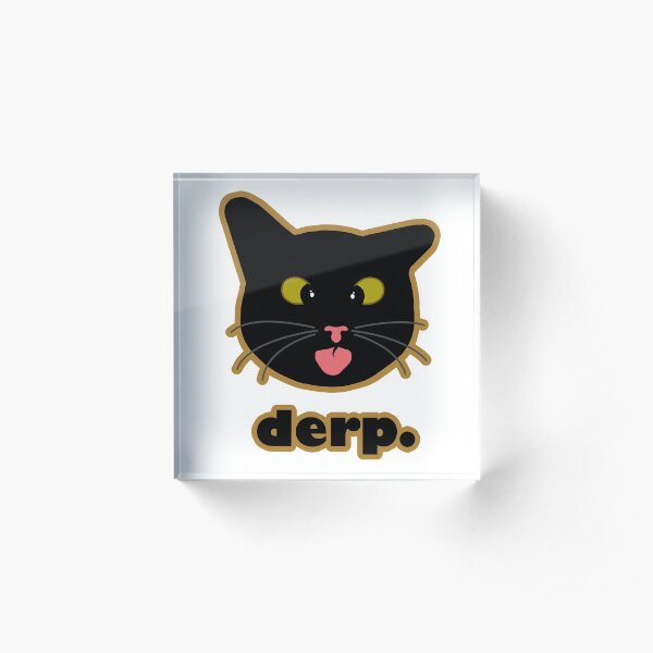 derp. Acrylic Block
