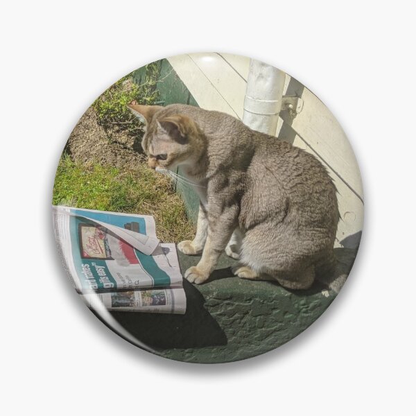 Item preview, Speedball reading the paper designed and sold by Cat-yawns.