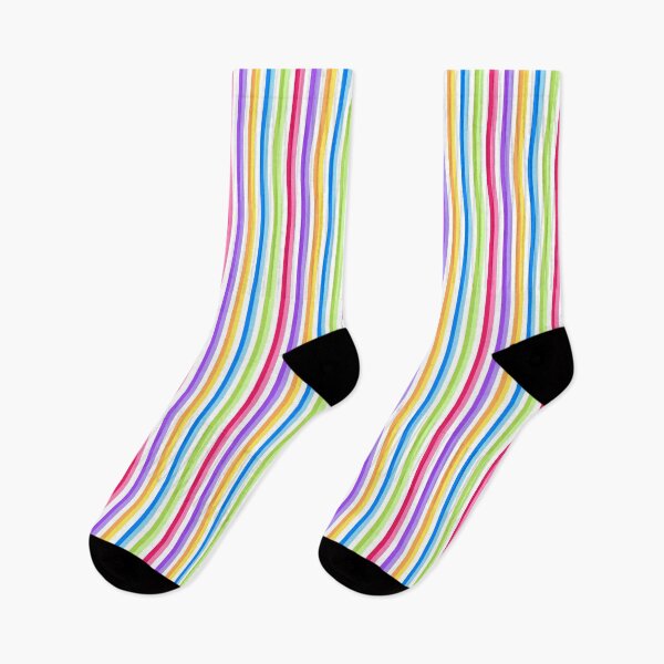 Item preview, Bright Colorful Rainbow Stripe Pattern designed and sold by karwilberevivalcollection.