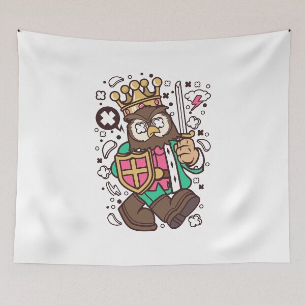 Item preview, Owl King designed and sold by obviouslogic.