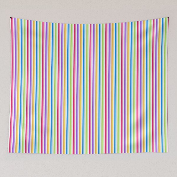 Item preview, Bright Colorful Rainbow Stripe Pattern designed and sold by karwilberevivalcollection.