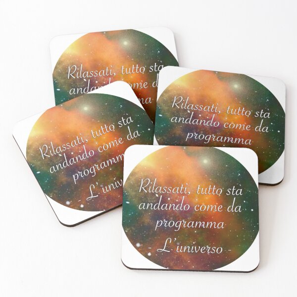 Item preview, Rilassati, tutto sta andando come da programma - L'Universo" designed and sold by GudNius.