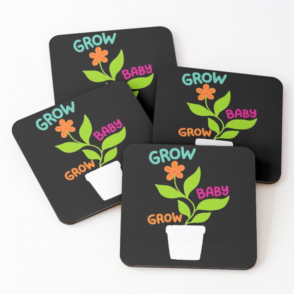 Item preview, grow baby grow cute plant flowers growing pot designed and sold by am-mantilla2156.