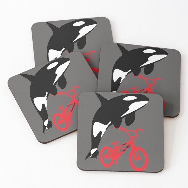 Item preview, ORCA ON A BIKE designed and sold by LovelyGames.