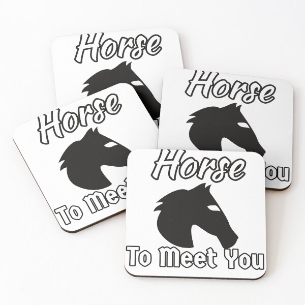 Item preview, Horse To Meet You Essential T-Shirt Funny Humor Sarcastic designed and sold by GilesTs.