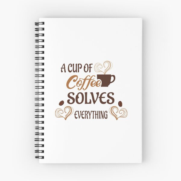 Item preview, A cup of coffee solves everything gift idea designed and sold by Beinfashion.