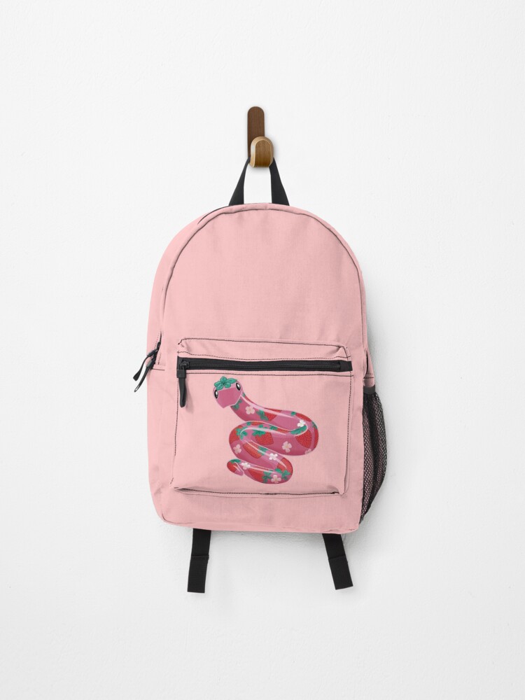 Thumbnail 1 of 3, Backpack, Strawberry Nope Rope designed and sold by NeonTesla.
