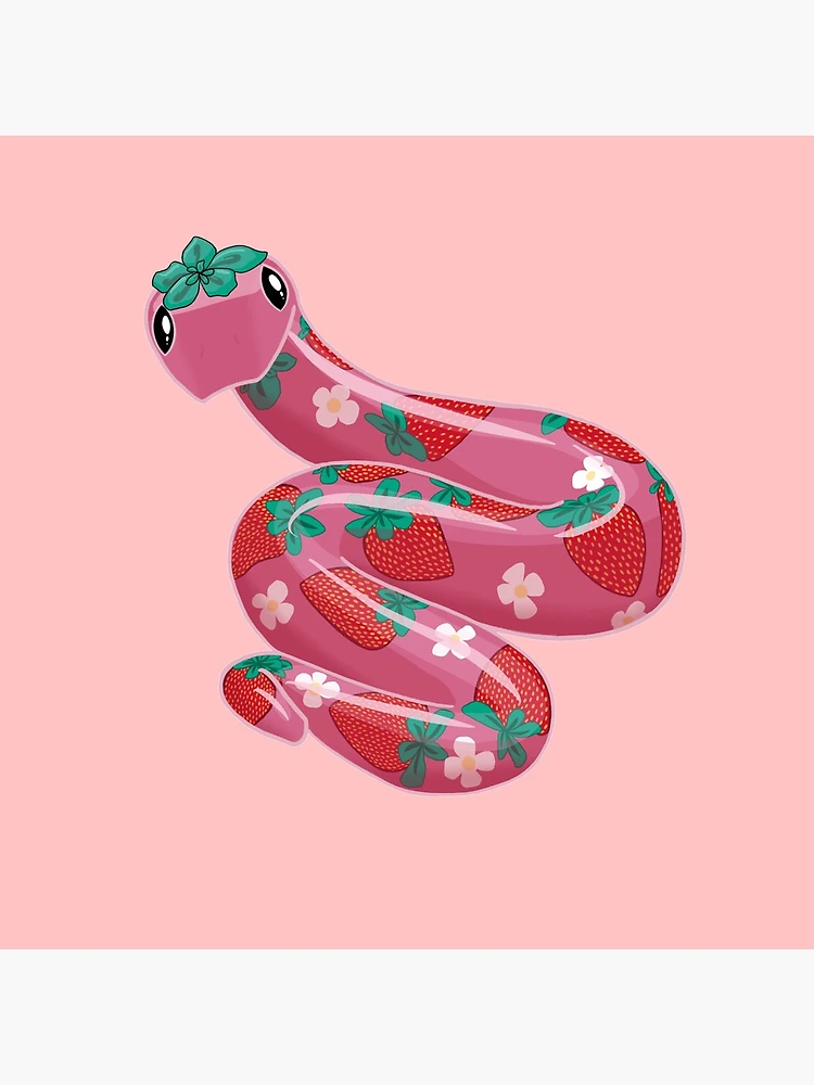 Thumbnail 5 of 5, Coasters (Set of 4), Strawberry Nope Rope designed and sold by NeonTesla.