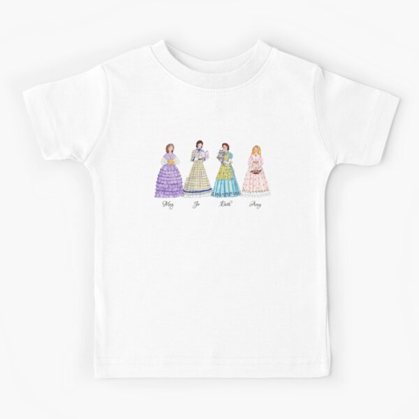 Little Women - Meg, Jo, Beth and Amy March Kids T-Shirt