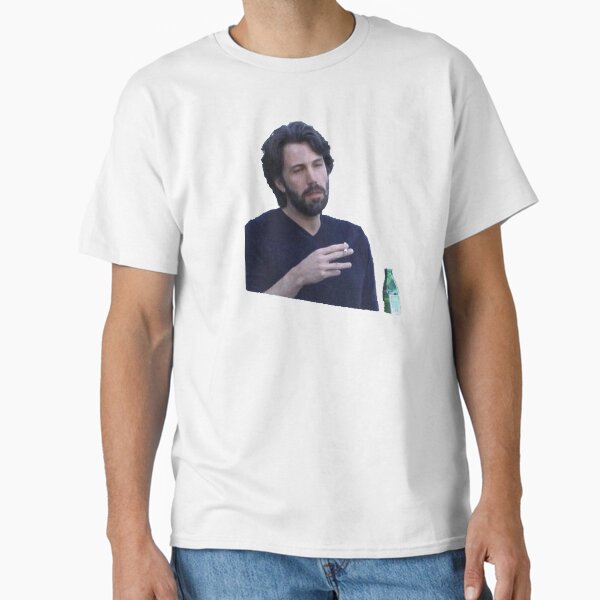 Vista previa del artículo con la obra «ben affleck fumando», diseñado y vendido por Joshua-hopkins.