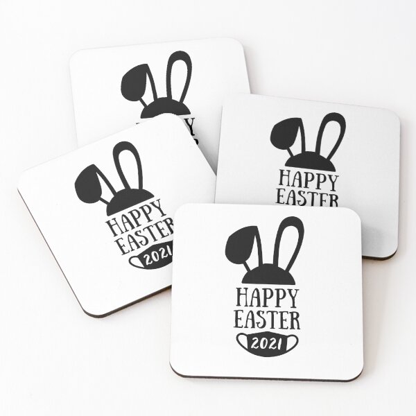 Item preview, Happy Easter 2021 | Easter 2021 Design | Covid Easter | 2021 Easter Bunny designed and sold by Presto Prints Design.