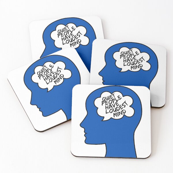 Item preview, Quiet People Have Loudest Mind designed and sold by hax28.
