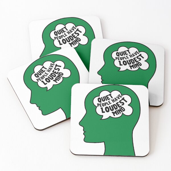 Item preview, Quiet People Have Loudest Mind designed and sold by hax28.