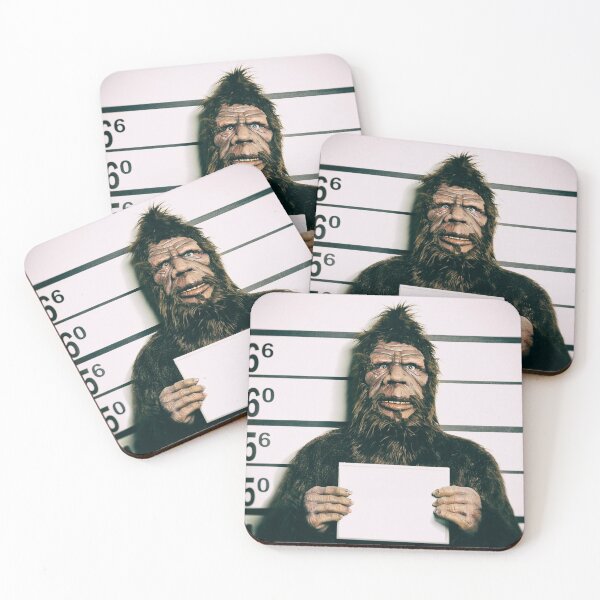 Item preview, Bigfoot Mugshot designed and sold by NoSpecialShop.