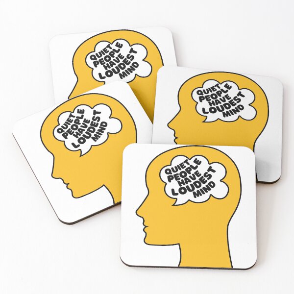 Item preview, Quiet People Have Loudest Mind designed and sold by hax28.