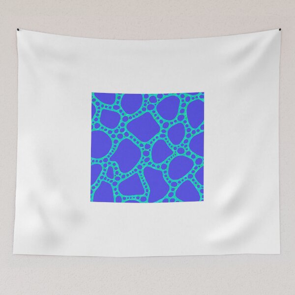 Item preview, Up the garden path - blue and green designed and sold by bunyipdesigns.
