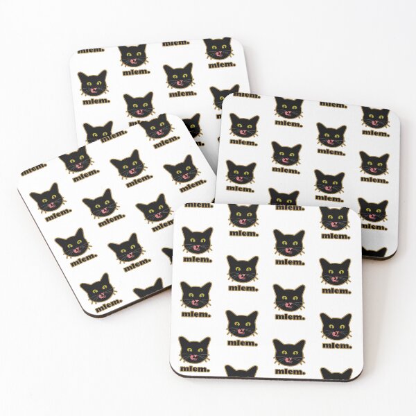 mlem. Coasters (Set of 4)
