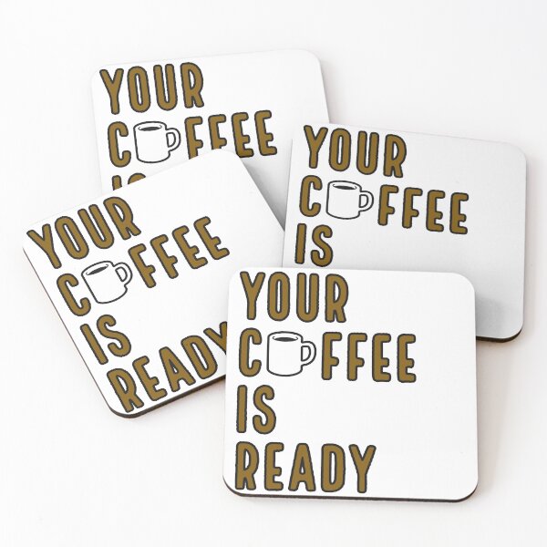 Item preview, Your Coffee Is Ready Essential T-Shirt designed and sold by GilesTs.