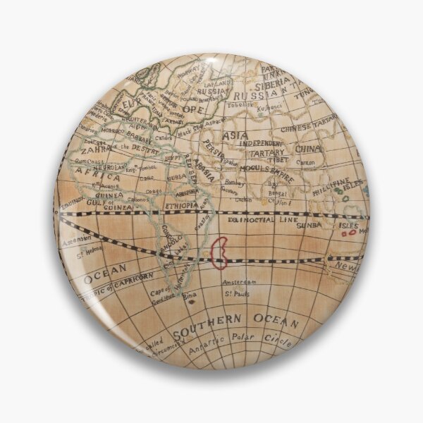 Item preview, Vintage Maps - Map of the World designed and sold by KnightandMoon.