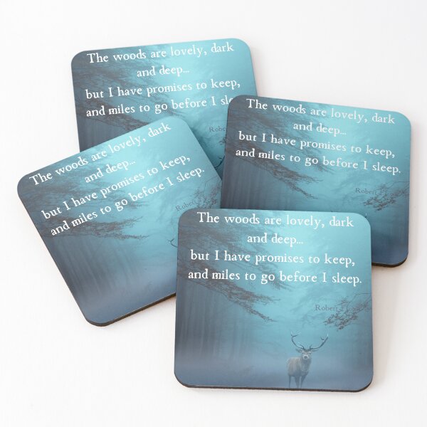 Item preview, The woods are lovely, dark and deep designed and sold by CassieNash.