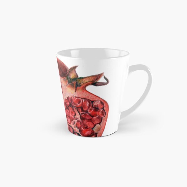 Beautiful Pomegranate Illustration Tall Mug