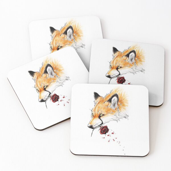 Item preview, The fox in the flower, The Romantic <3 designed and sold by Kyumi12.