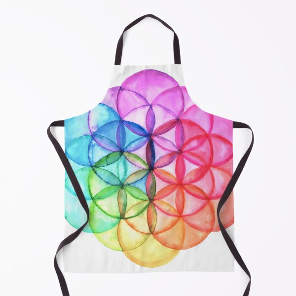 Item preview, Flower of Life Watercolor Spectrum designed and sold by RoxyTocin.